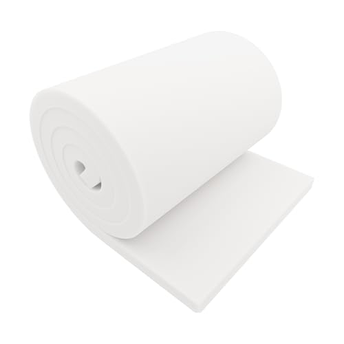 GoTo Foam Firm Upholstery Cushion 1" Height x 36" Width x 72" Length 44ILDMade in USA