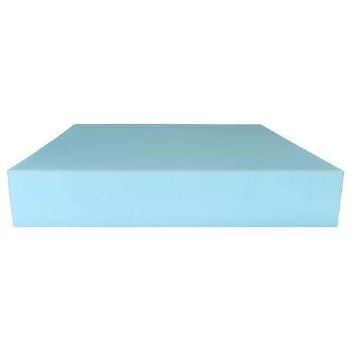 AEC Luxury Upholstery Foam - High Density Blue - 4" Thick, 22" x 22" - Made in USA  
AEC Luxury Upholstery Foam - 4" Thi
